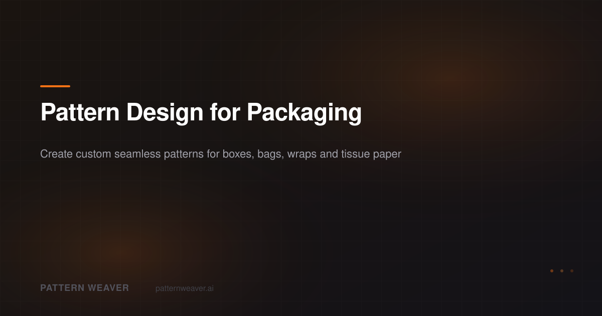 Pattern Design for Packaging — Custom Wrapping & Box Patterns | Pattern ...