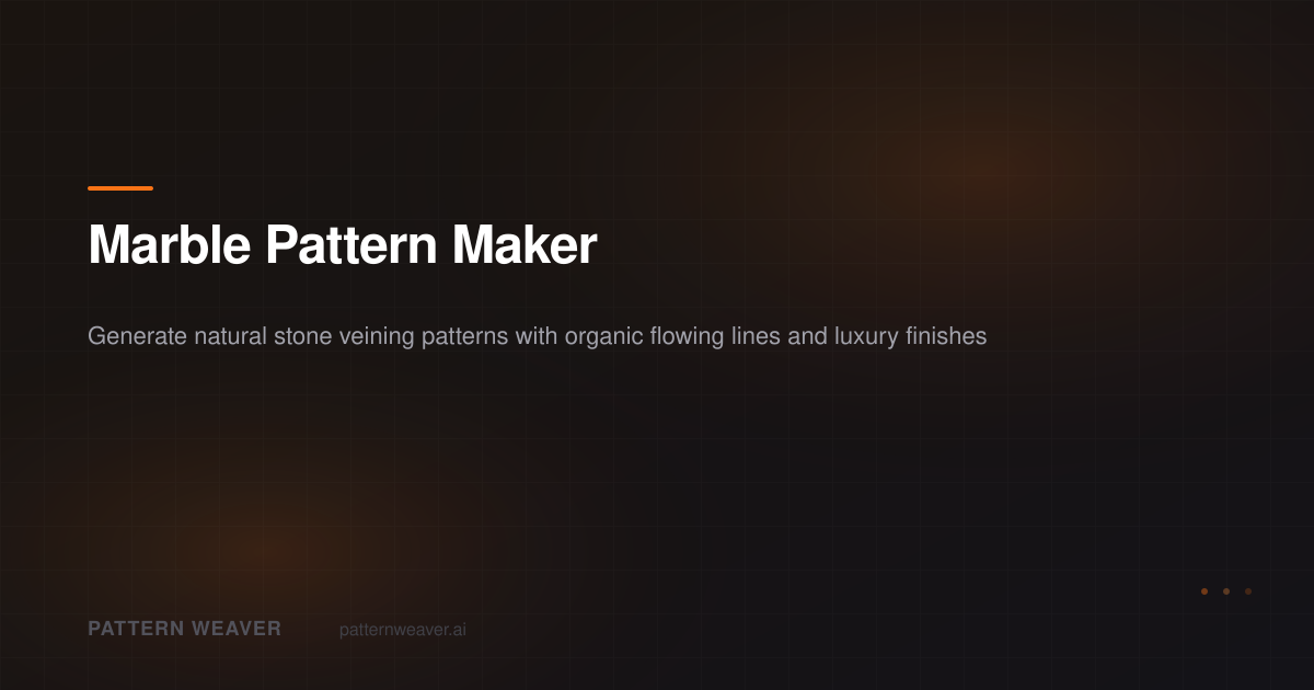 Marble Pattern Maker — Create Seamless Stone Veining Designs | Pattern ...