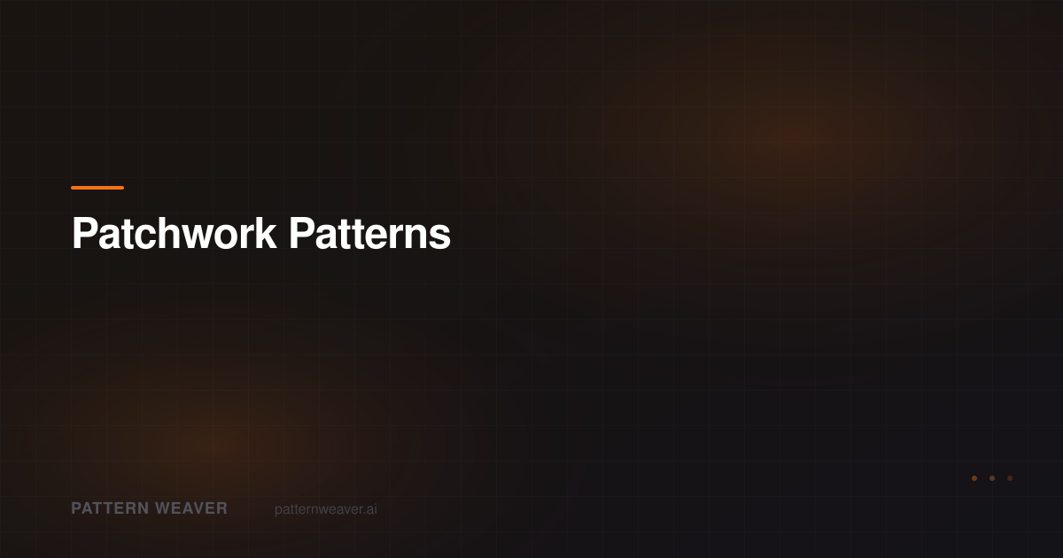 Patchwork Patterns: Seamless Quilt Designs | Pattern Weaver