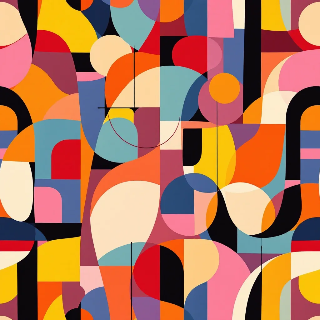 AI-generated seamless pattern