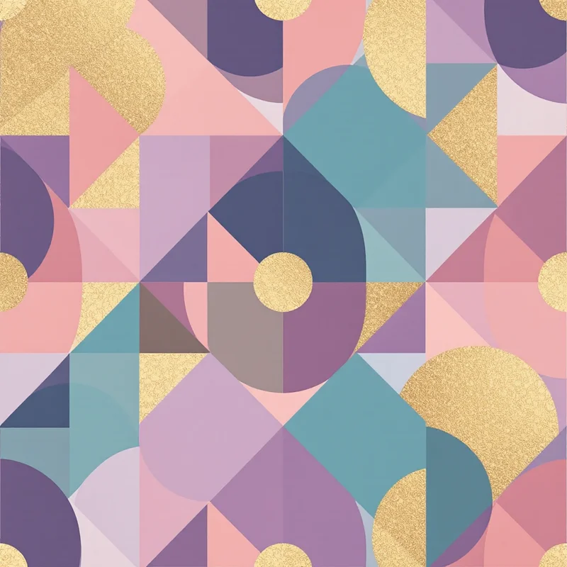 Seamless abstract terrazzo pastel pattern tile