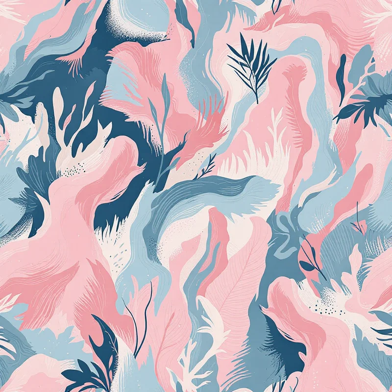 Seamless animal flamingo pink pattern tile
