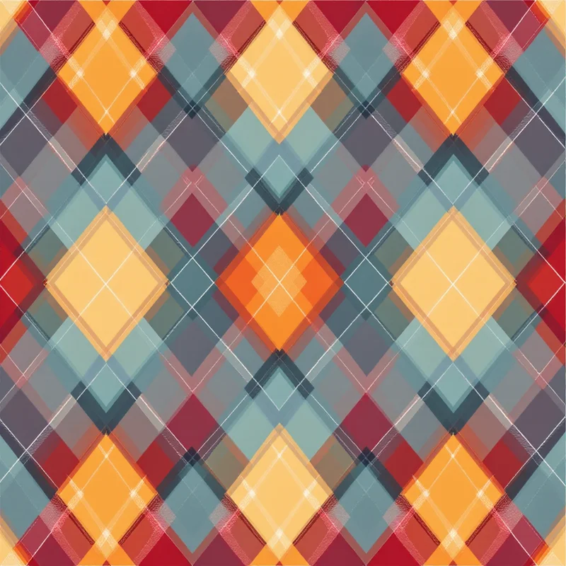 Argyle free seamless pattern tile