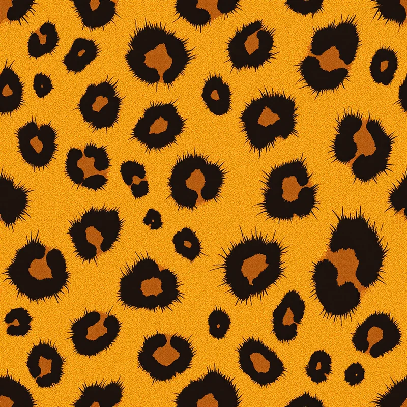 Gold Cheetah free seamless pattern tile