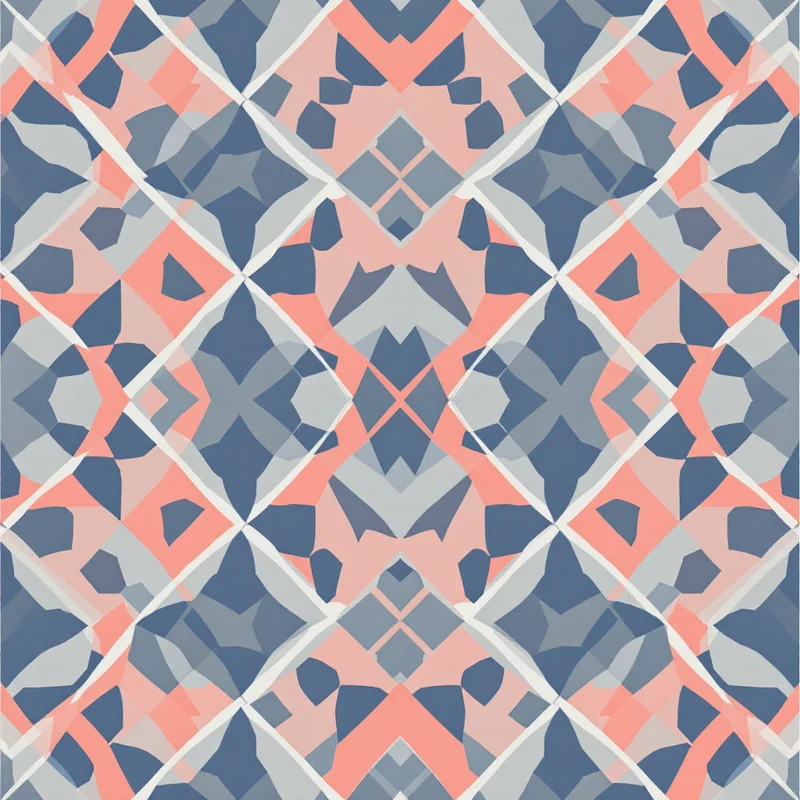 Cross-Stitch Pattern Creation: AI-Assisted Chart Design for Crafters - seamless pattern design example 3