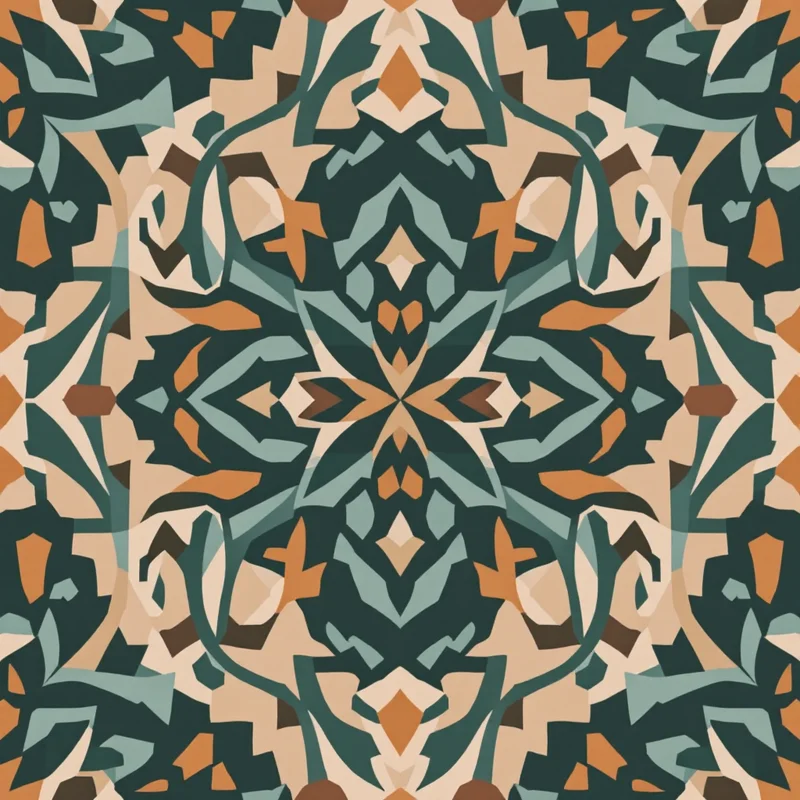 African Pattern Design: Kente, Mudcloth, Ankara & Adinkra Motifs - seamless pattern design example 2