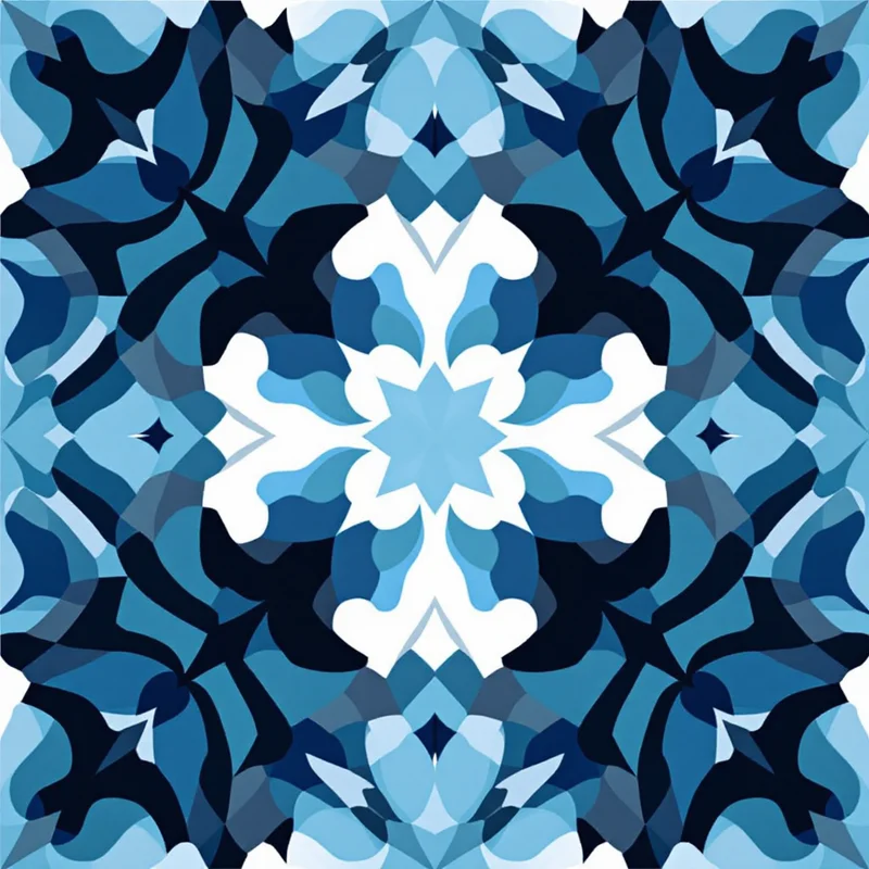 Moroccan Pattern Design: Zellige, Geometric & Tile-Based Motifs - seamless pattern design example 1