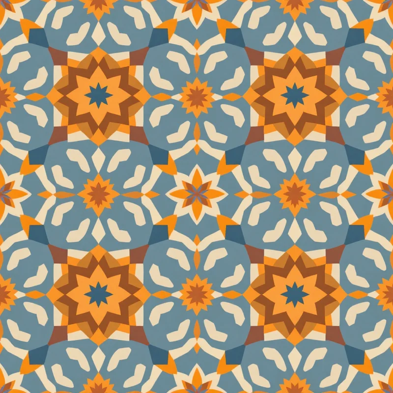 Zellige free seamless pattern tile