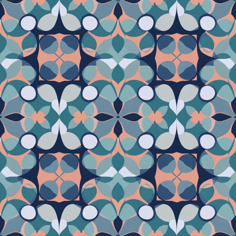 Quatrefoil free seamless pattern tile