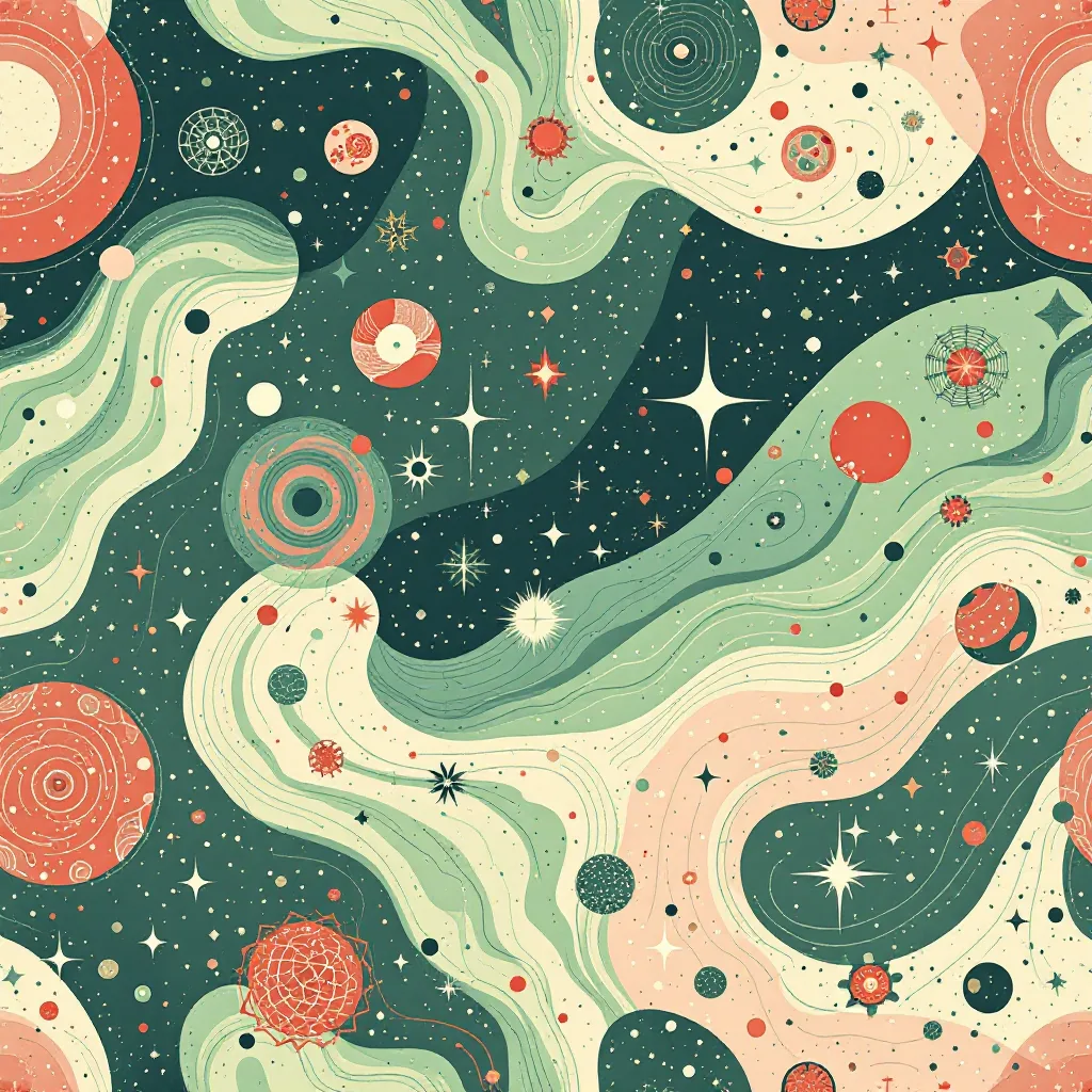 AI-generated seamless pattern
