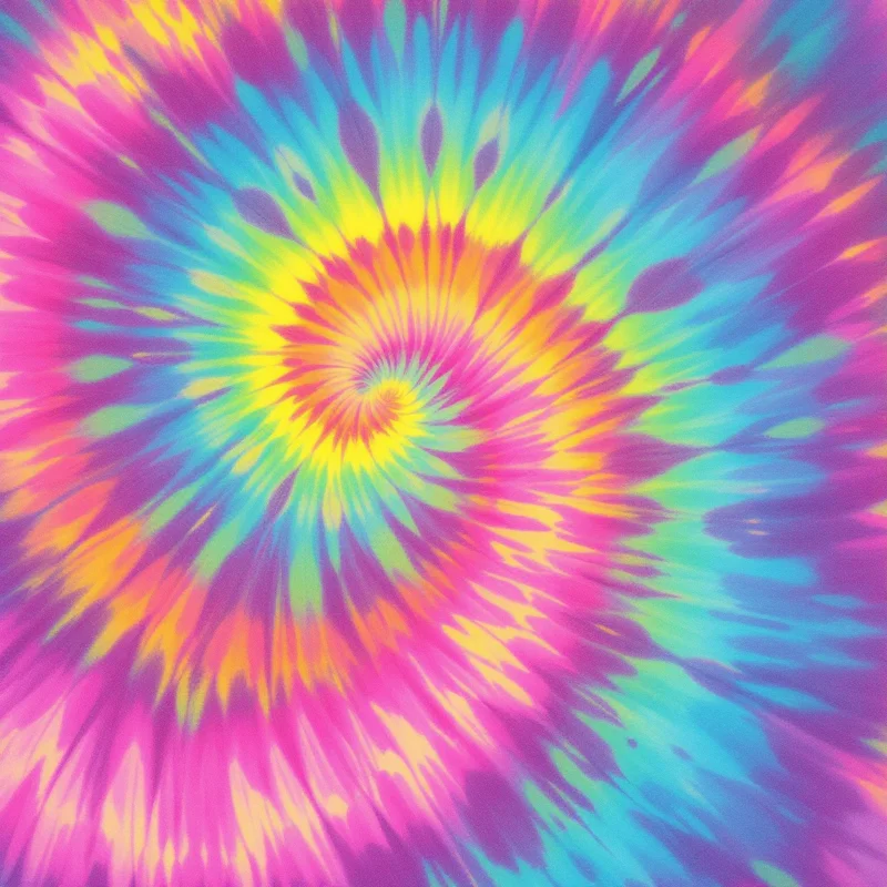 Seamless surface tiedye multi pattern tile