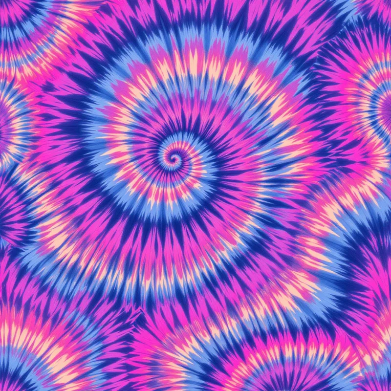 Tie-Dye Spiral free seamless pattern tile