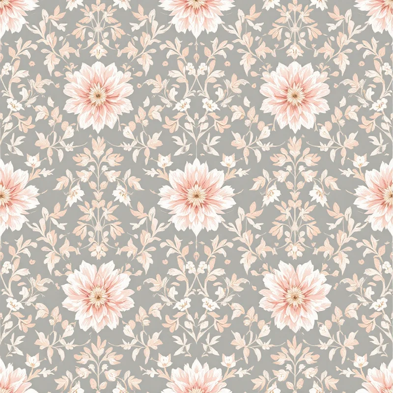 Seamless vintage shabbychic pastel pattern tile