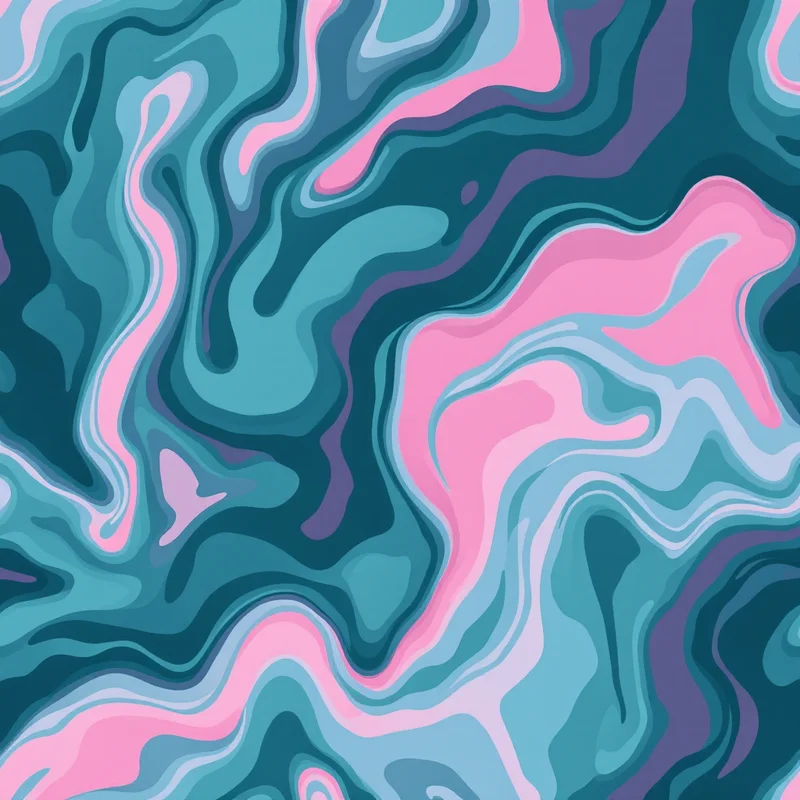 Gouache Pattern Design: Matte, Opaque & Picture-Book Aesthetic - seamless pattern design example 4