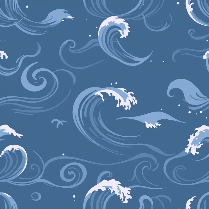 Gouache Pattern Design: Matte, Opaque & Picture-Book Aesthetic - seamless pattern design example 3
